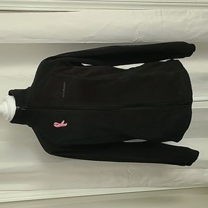 Columbia Jacket w Embroidered Breast Cancer Ribbon Size S